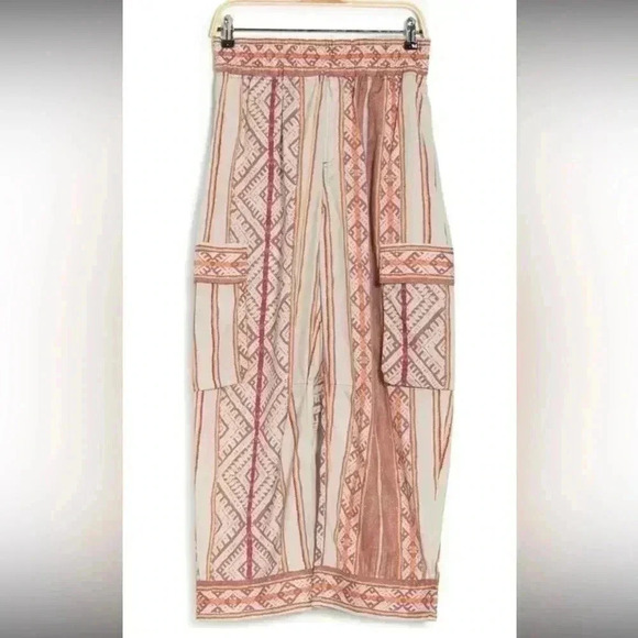 Free People Geo Cargo Pants XS NWT - Picture 2 of 7